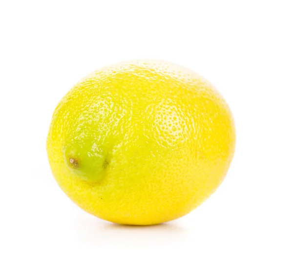 One lemon isolated — Stock Photo, Image