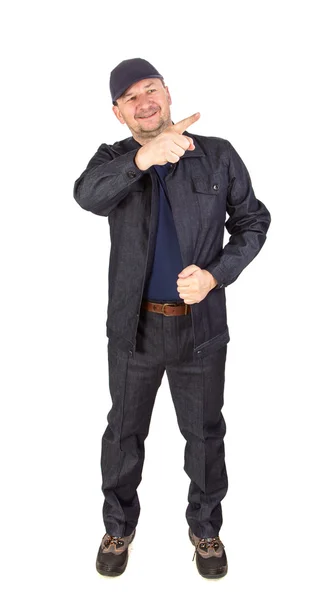 Worker in workwear — Stock Photo, Image