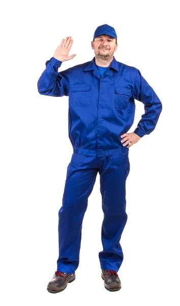 Worker in workwear. — Stock Photo, Image