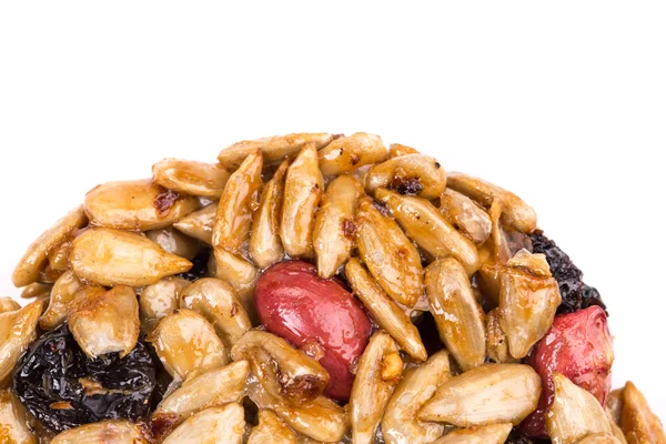 Candied roasted peanuts sunflower seeds. — Stock Photo, Image