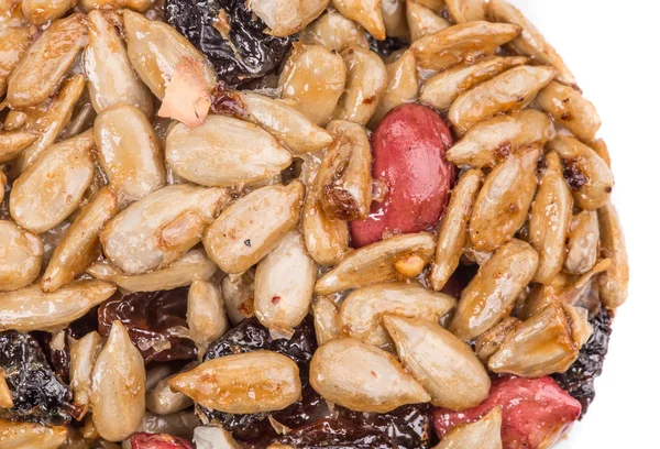Candied roasted peanuts sunflower seeds. — Stock Photo, Image