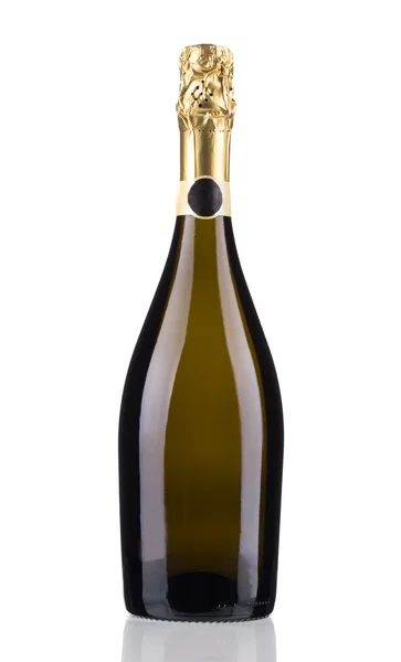 Láhev šampaňského zblízka — Stock fotografie