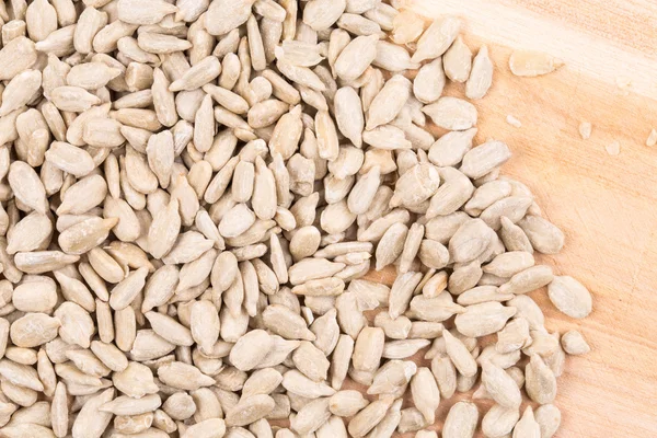 Peeled sunflower seeds. — Stock Photo, Image