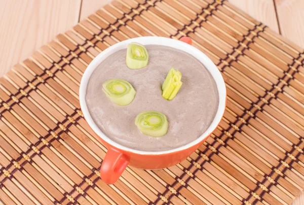 Sopa de crema de hongos — Foto de Stock