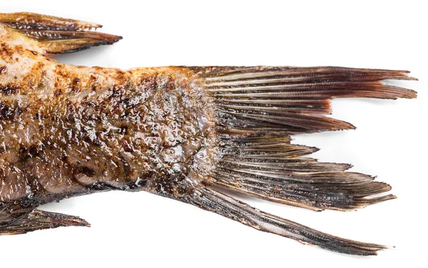 Grilled carp fish tail. — Stock Photo, Image