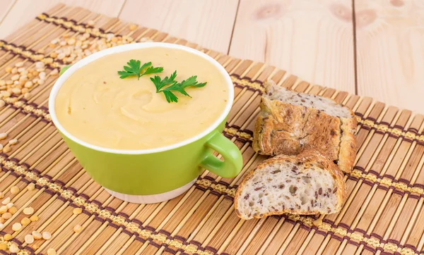 Heerlijke crème soep — Stockfoto