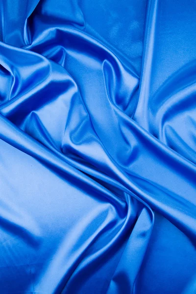 Cortina de seda azul . —  Fotos de Stock