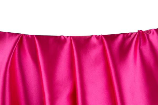 Tenda di seta rosa . — Foto Stock