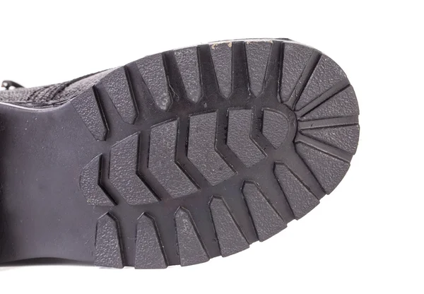 Podeszwy obuwnicze czarny — Zdjęcie stockowe