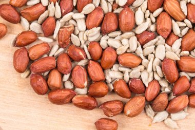 ayçiçeği tohumu ve fıstık 