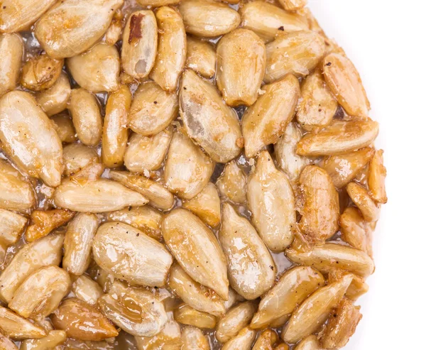 Candied roasted peanuts sunflower seeds. — Stock Photo, Image