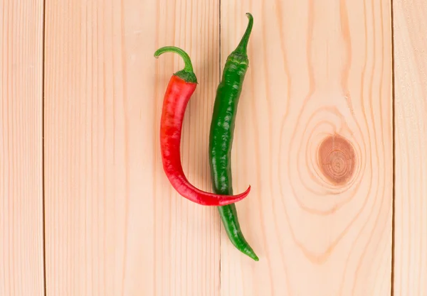 Close up of red hot chili peppers — Stock Photo, Image