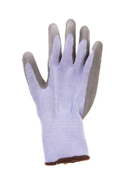 Close up of gray rubber glove. — Stock Photo, Image