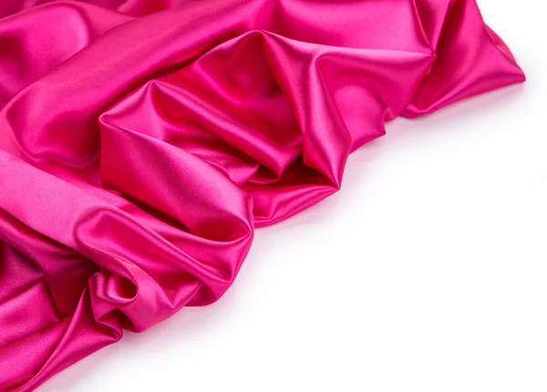 Pink silk drapery. — Stock Photo, Image