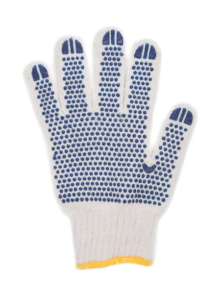 Робочі рукавички ізольовані — стокове фото