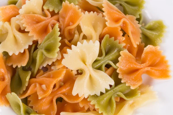 Italian farfalle pasta — Stock Photo, Image