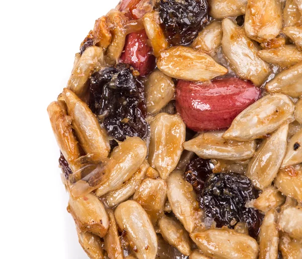 Candied roasted peanuts sunflower seeds. — Stock Photo, Image