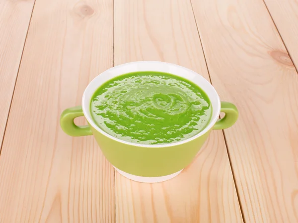 Broccoli cream soup — Stock Photo, Image