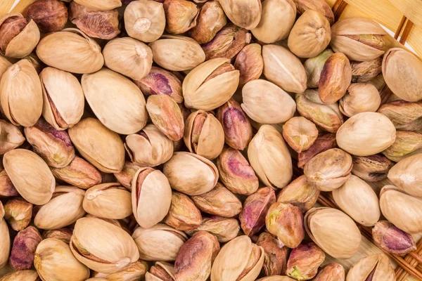 Close up of fresh pistachios. — Stock Photo, Image