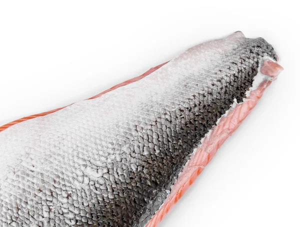 Avvicinamento del filetto di salmone . — Foto Stock
