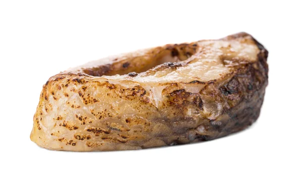 Grilled carp steak. — Stock Photo, Image