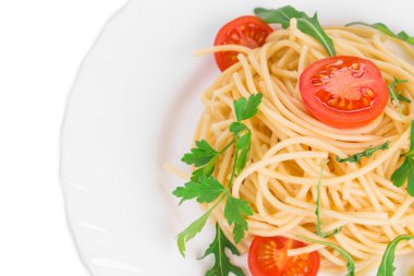 Domatesli İtalyan makarnası