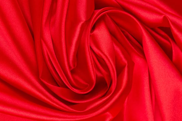 赤い絹の布 — ストック写真