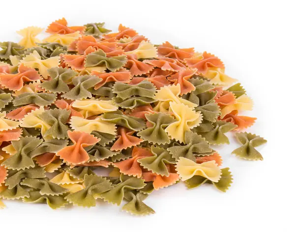 Heap of farfalle pasta. — Stock Photo, Image