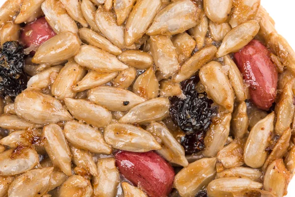 Candied, peanuts and sunflower seeds. — Stock Photo, Image