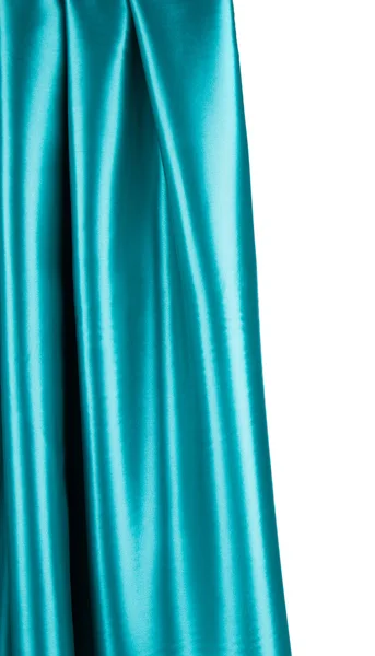 青い絹の布 — ストック写真