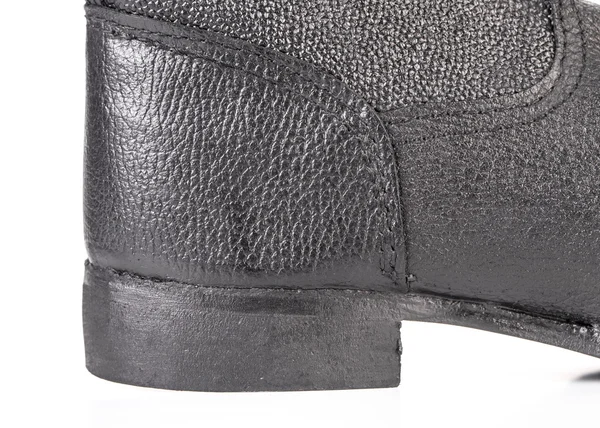 Rubber boot black color. — Stock Photo, Image