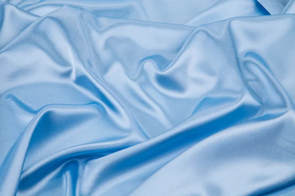 ブルーの絹のカーテン. — ストック写真