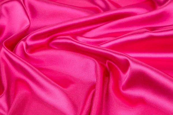 Cortinas de seda rosa . — Fotografia de Stock