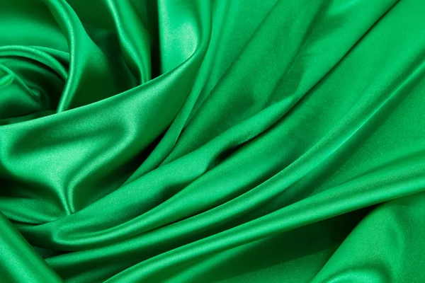 Draperie en soie verte . — Photo