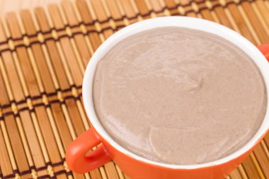 kremalı mantar çorbası.