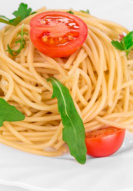 lezzetli İtalyan makarna