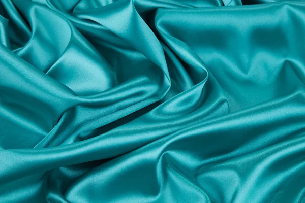 Light blue silk texture — Stock Photo, Image