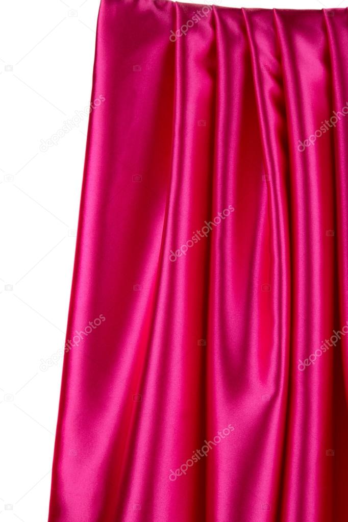 Pink silk cloth texture.