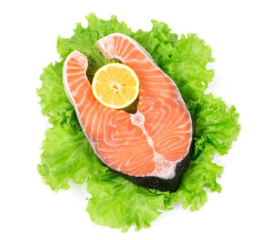 limon taze somon steak