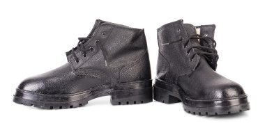 Man's boots siyah.