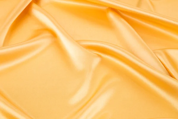 Soft orange silk cloth — Stock Photo, Image