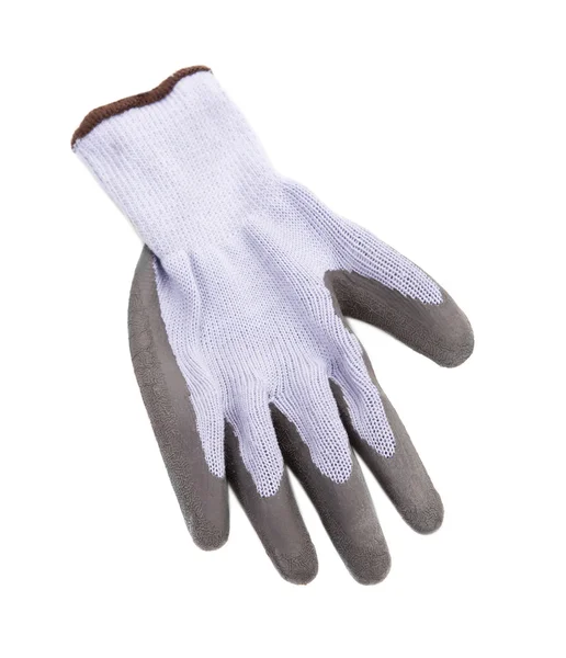 Close up of gray rubber glove. — Stock Photo, Image