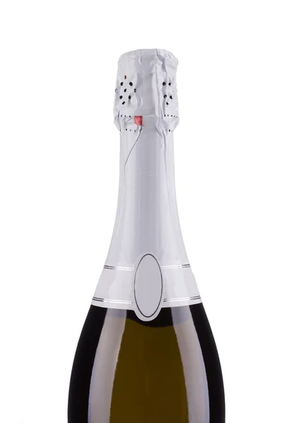 Primo piano della bottiglia di champagne — Foto Stock