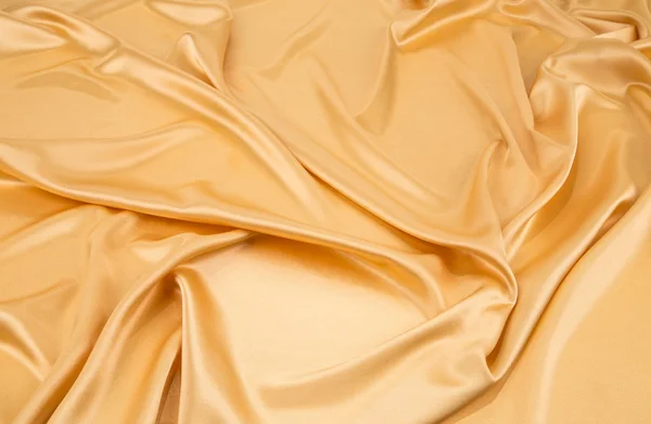 Tenda di seta dorata . — Foto Stock