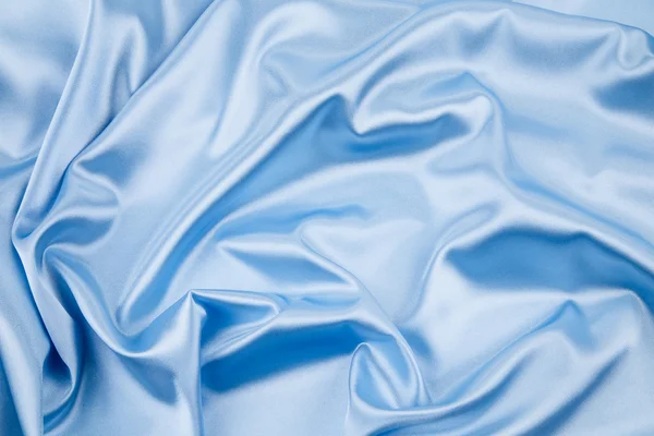 Cortina de seda azul . —  Fotos de Stock