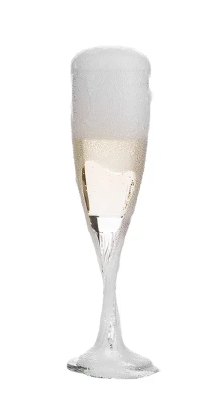 Glass of fresh champagne. — Stock Photo, Image