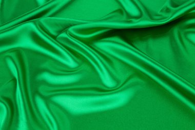 yeşil ipek perdelik