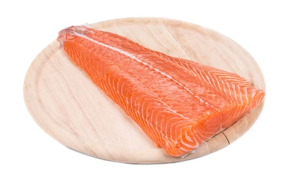 Verse zalm steak — Stockfoto