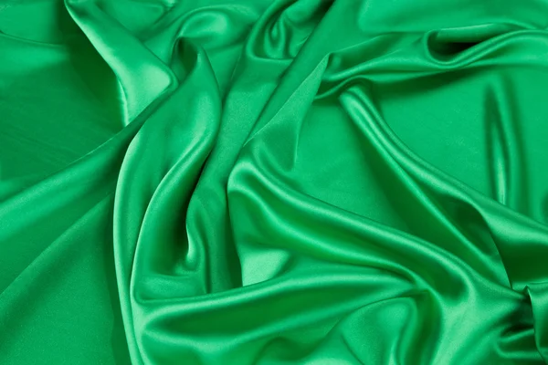 Draperie en soie verte . — Photo