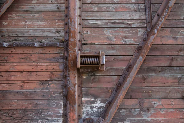 Parte de un viejo vagón — Foto de Stock